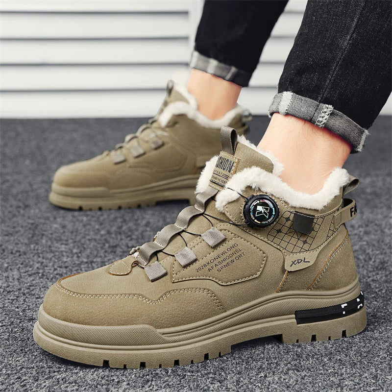 Warm Winter Walk Shockproof Sneakers