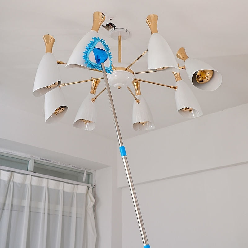 Rotatable Telescopic Stainless Steel Cleaning Mop - Image 4