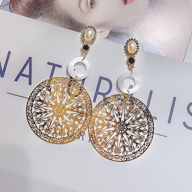 Elegant Flower Long Chain Earrings - Image 12