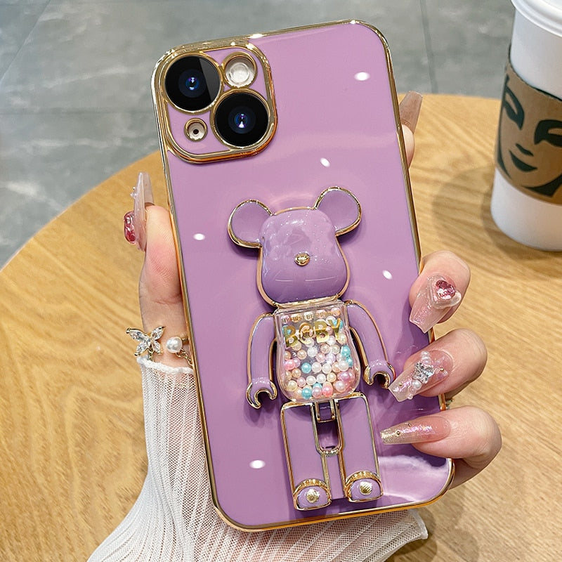 Bear Lover Colorful 3D Doll Phone Case - Image 10