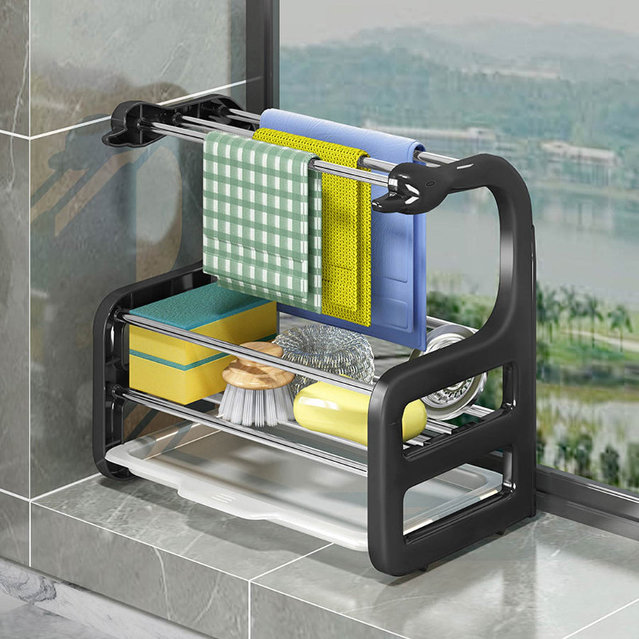 Creative Kitchen Sponge Holder Drain Rack - Image 1