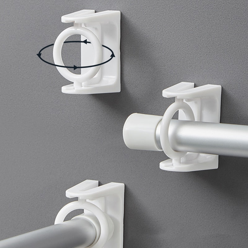 Punch-Free Handy Hook Adjustable Rod Holder - Image 2