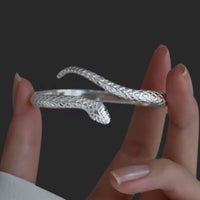 Snake Adjustable Open Women Bracelet - Image 2
