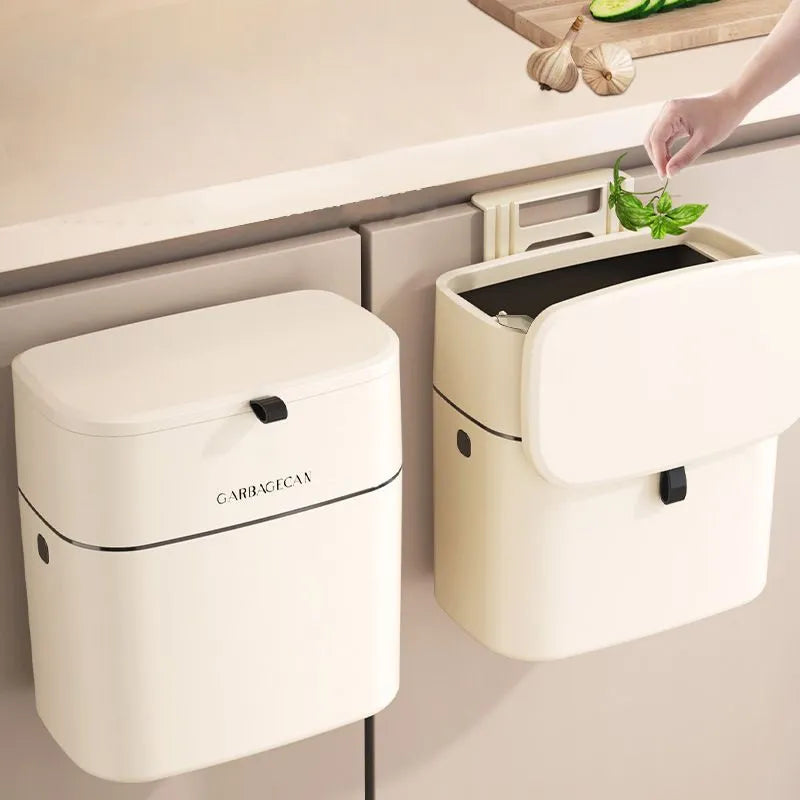 Space-Saver Hangable Home Mini Trash Bin