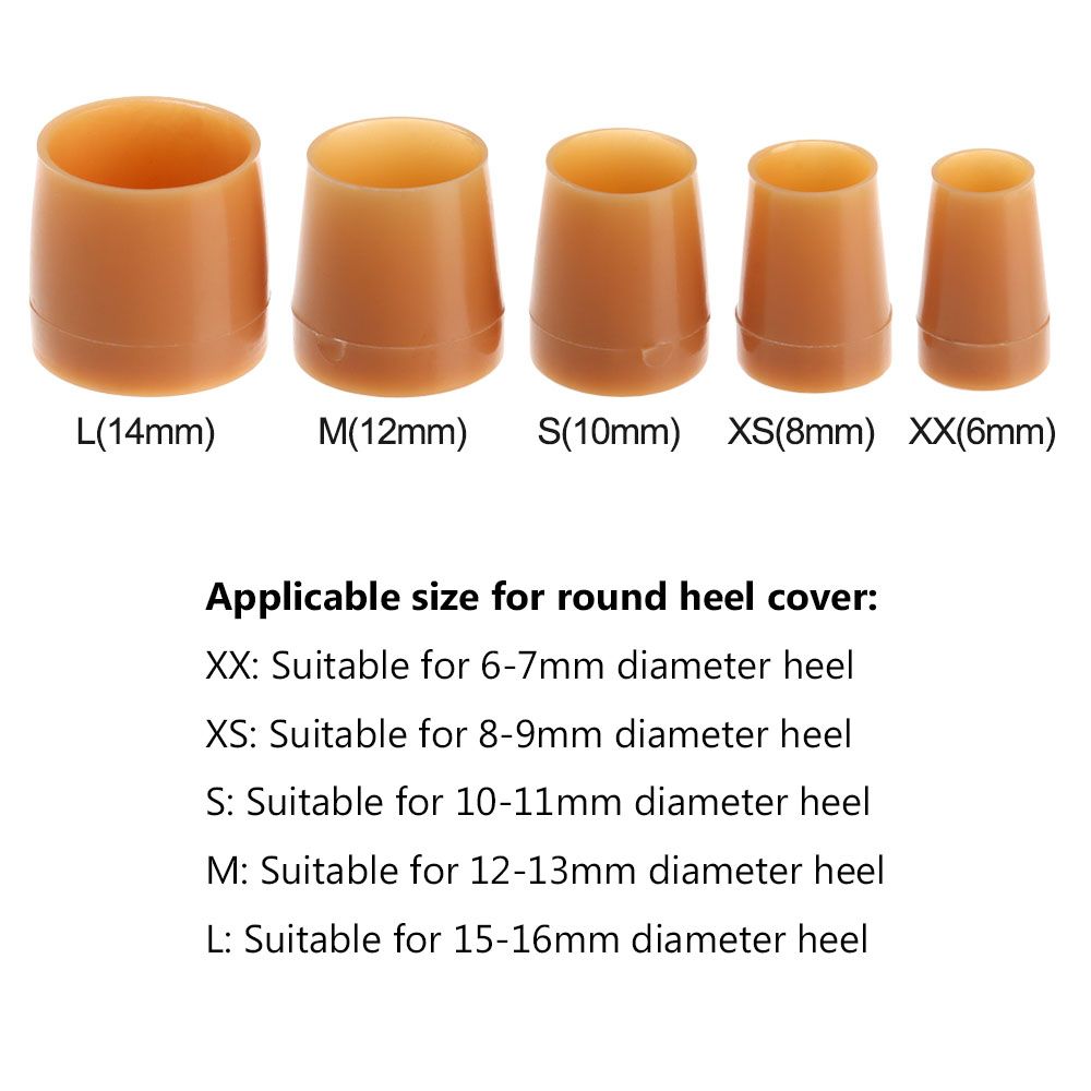 Non-Slip High Heel Silencer Cap