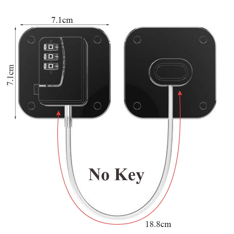 Safe Baby Secure Door Cabinet Lock - Image 11