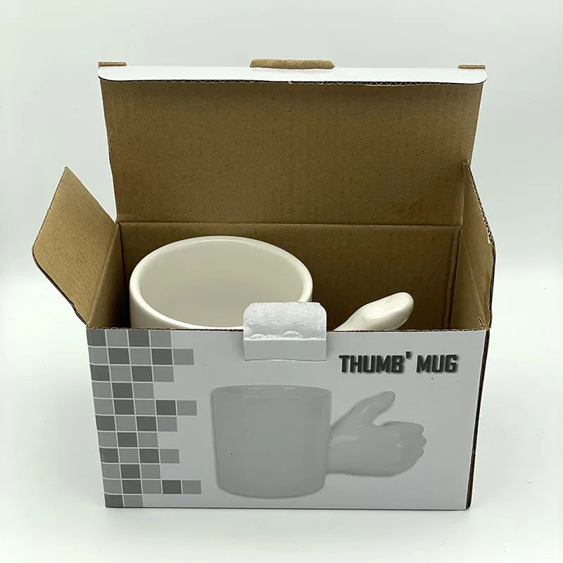 Hand Grip Artistic Mug - Image 4