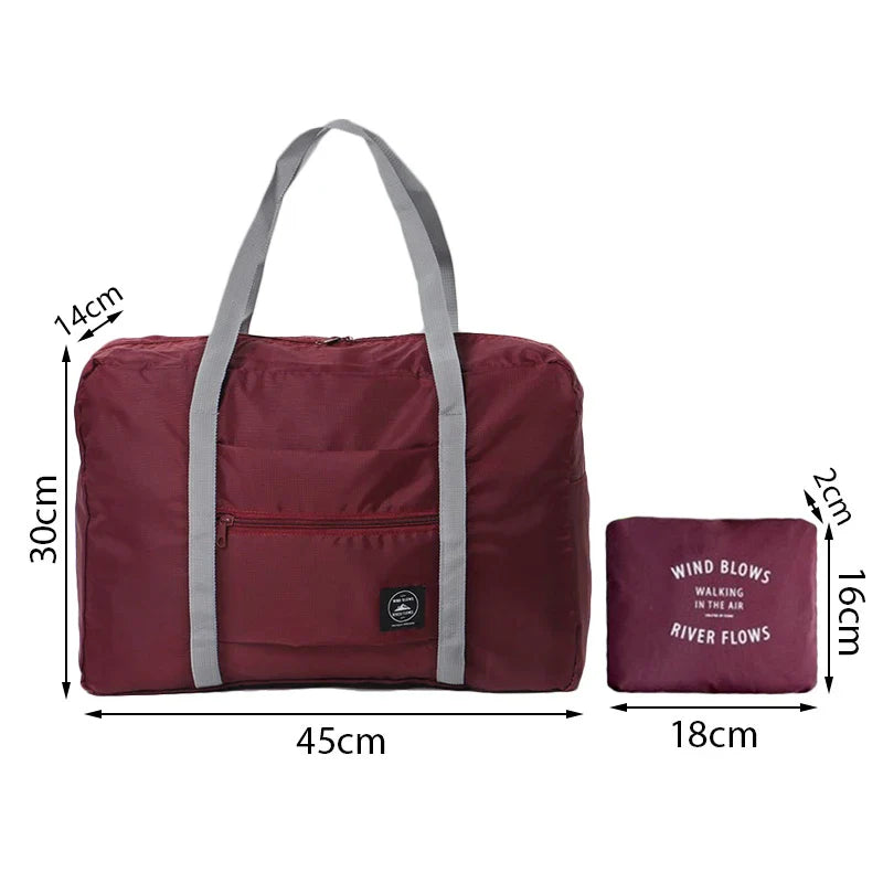 Waterproof Foldable Travel Luggage Organizer Storage Bag - Image 15