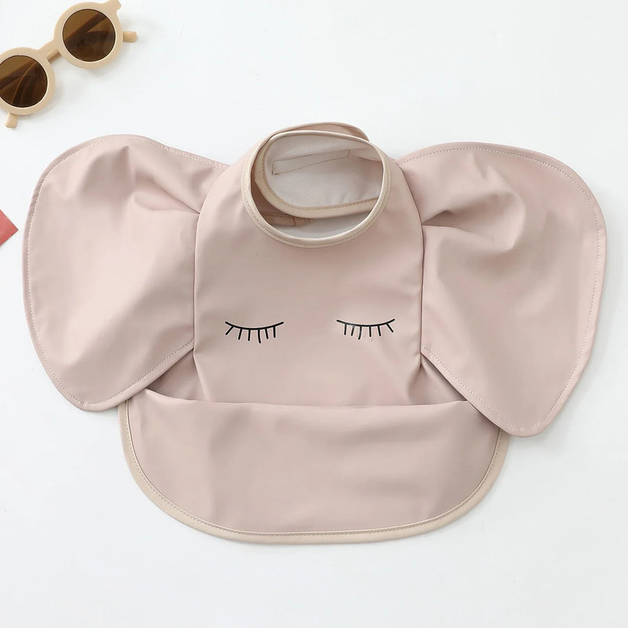 Babero Impermeable con Bolsillo para Recoger Comida
