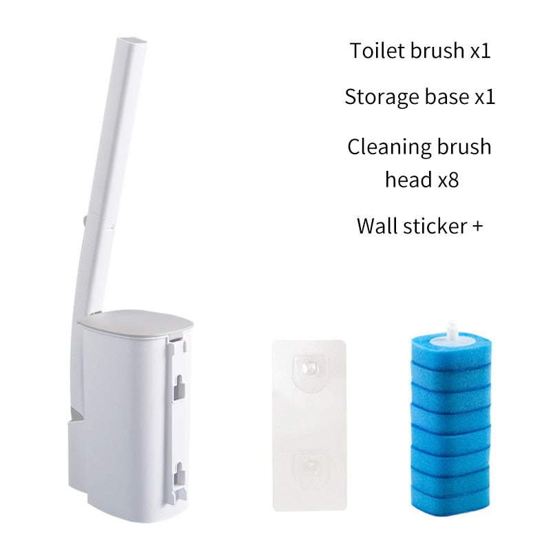 Disposable Long Handle Cleaning Pro Toilet Brush - Image 7