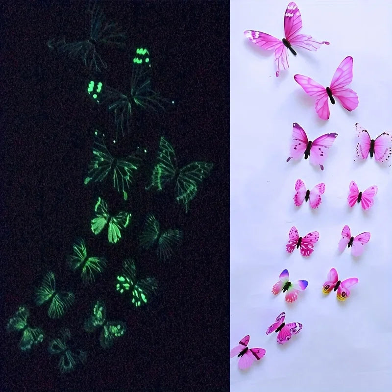 3D Wall Art Magical Luminous Butterfly - Image 2