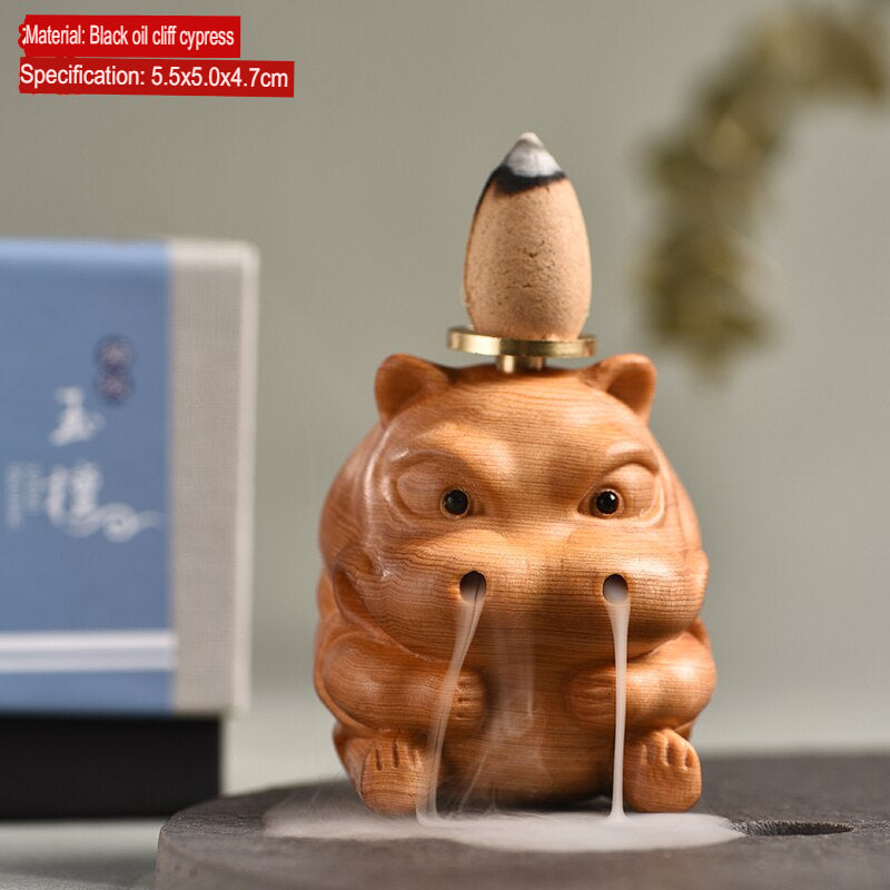 Relaxed AnimalBackflow Incense Waterfall - Image 5