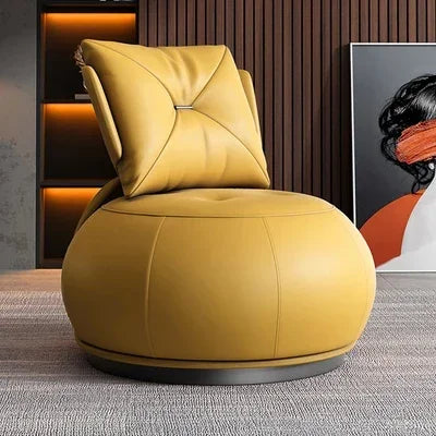 Ergonomic Back Support Rotating Lounge Chair - Image 5