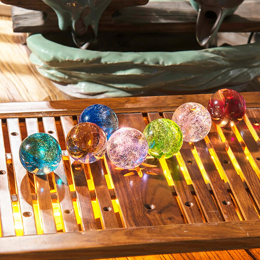 Colorful Luminous Galaxy Crystal Table Set - Image 3