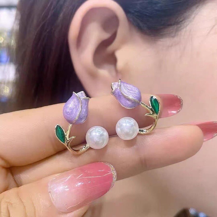 Blossom Beauty Flower Love Earrings - Image 1