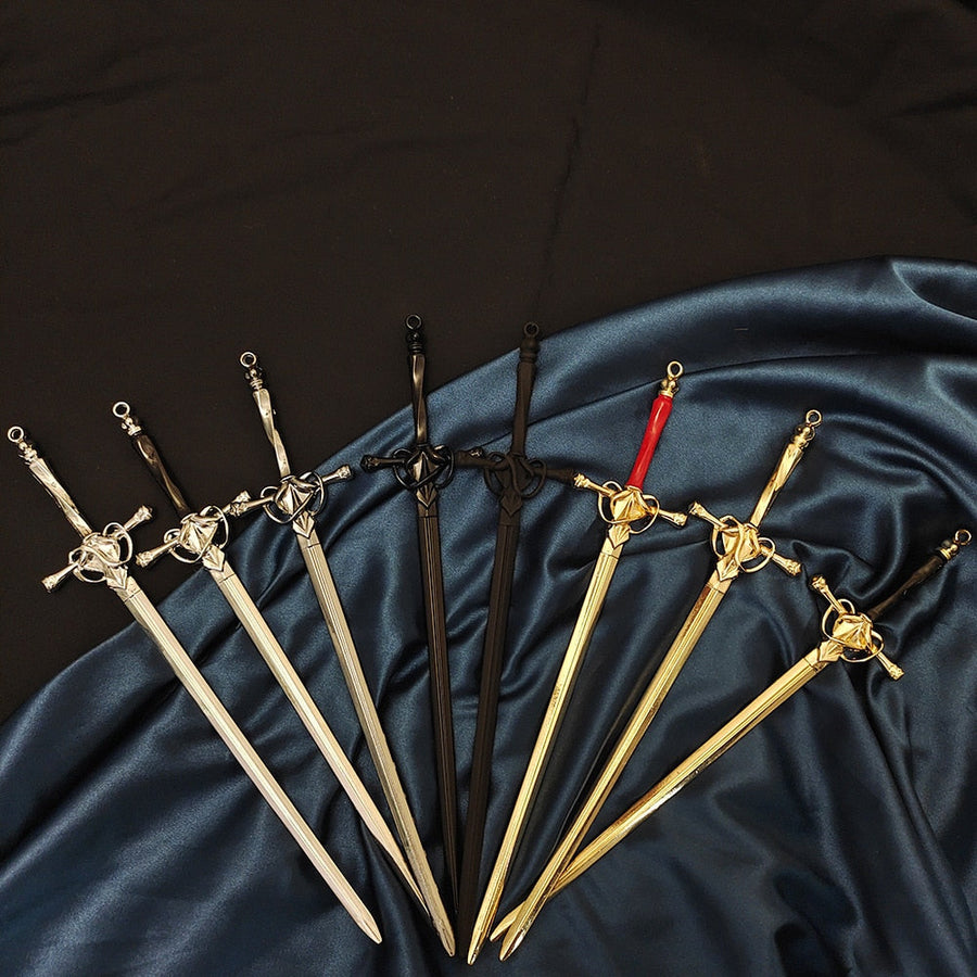 Royal Knight Sword Hairpin - Image 3