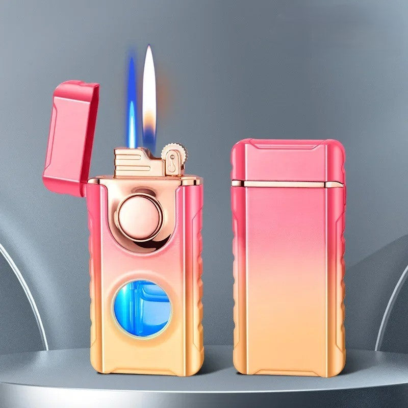 Dual-Fire Metal Windproof Lighter - Image 4