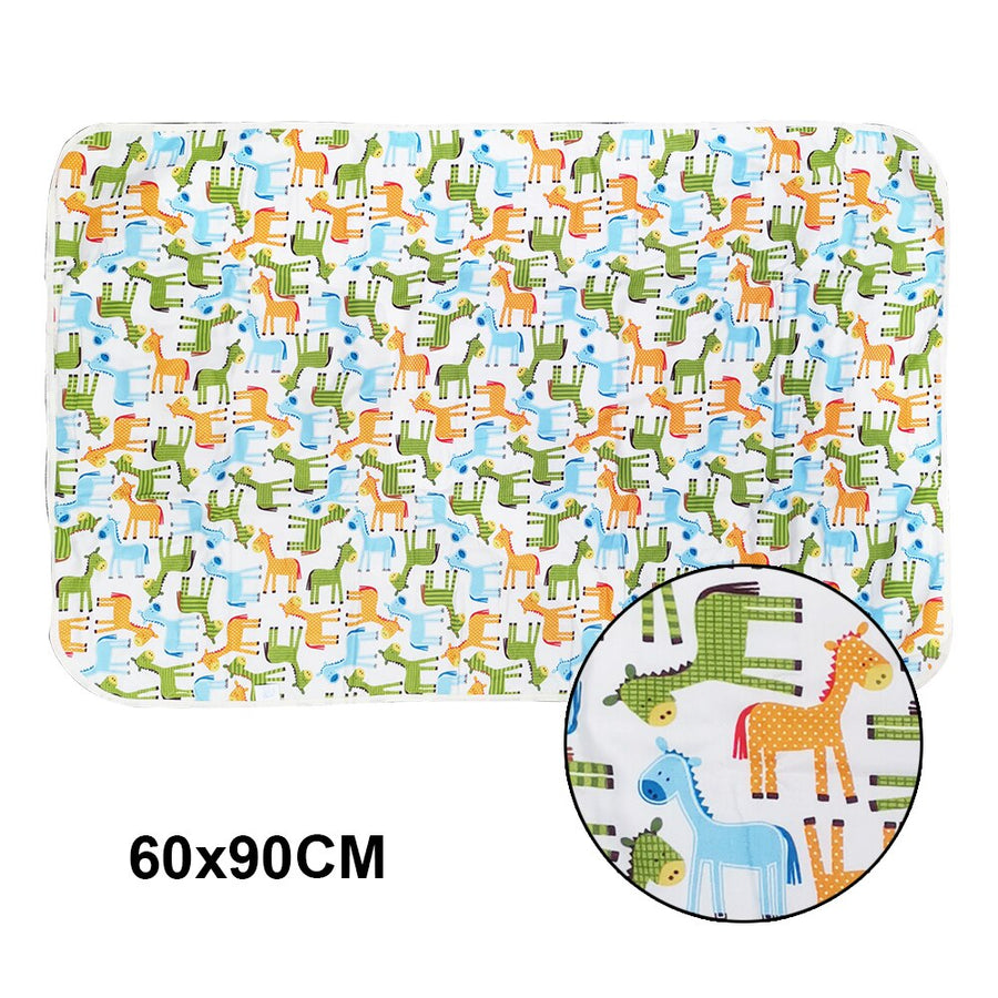 Cartoon Waterproof Reusable Changing Mat - Image 5