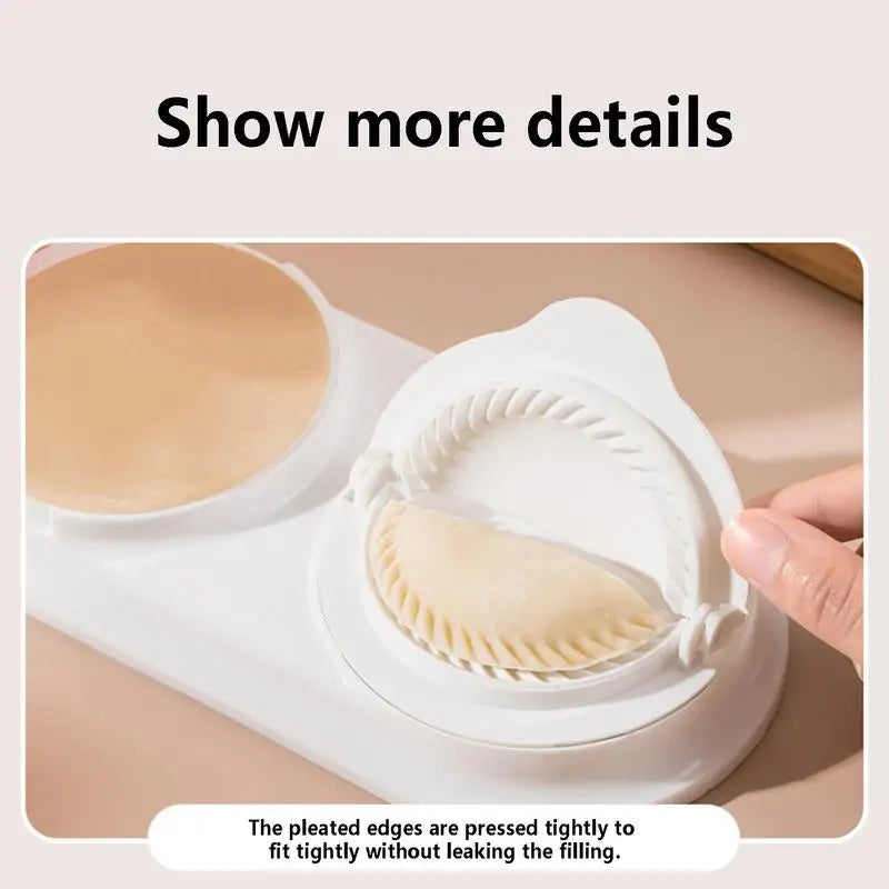 Dual-Function Dough Press Modelling Dumpling Maker Set - Image 7