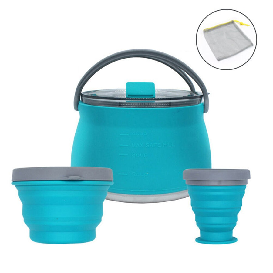 Travel Go Multifunctional Collapsible Outdoor Kettle - Image 6