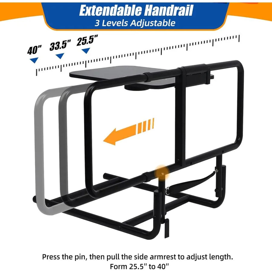 Elderly Bed Safety Rail Folding Table - Image 4