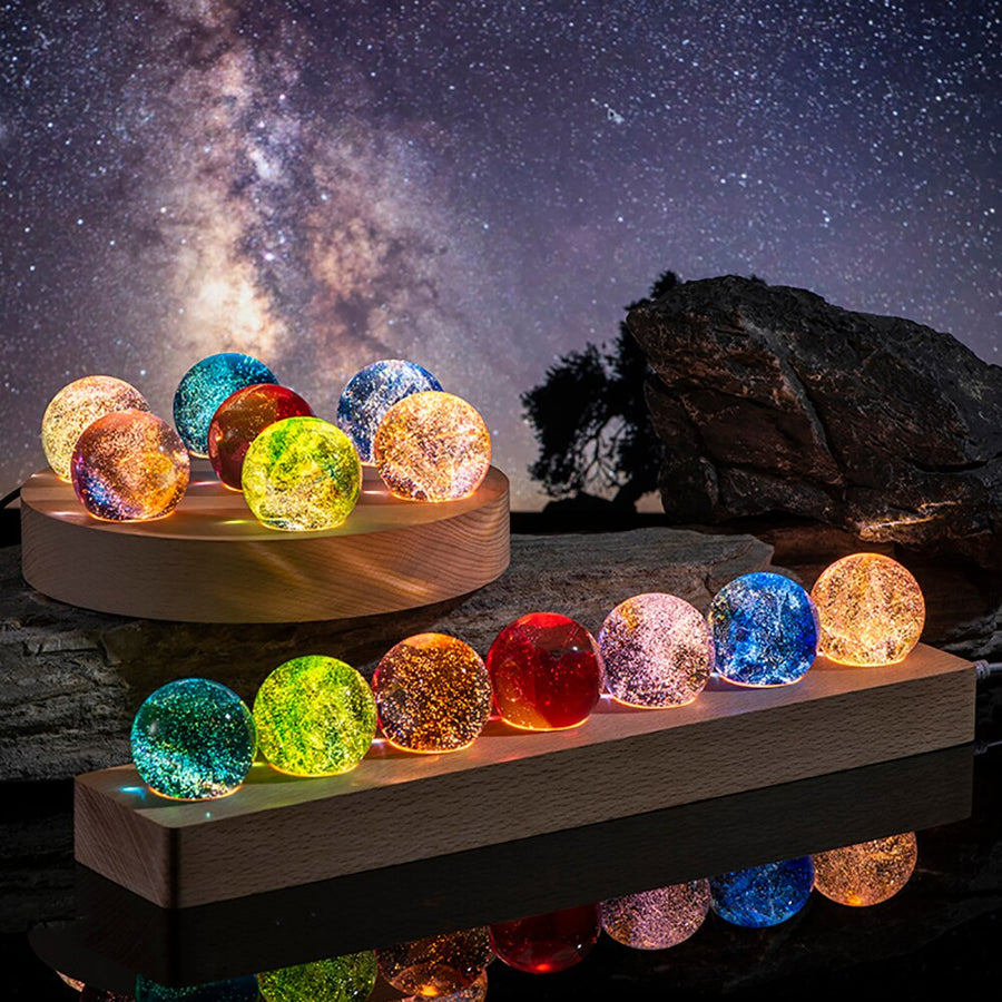Colorful Luminous Galaxy Crystal Table Set - Image 8