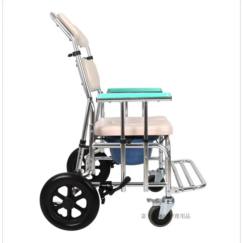 Safe Seat Adjustable Shower Patient Transport Chair - Image 7