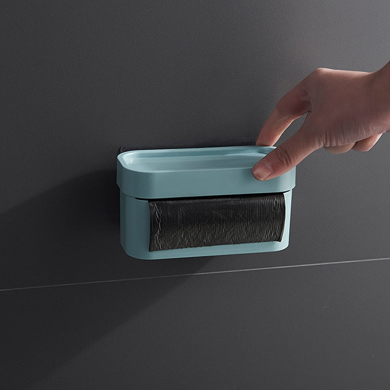 Self-Adhesive Wall Garbage Bag Dispenser - Image 4