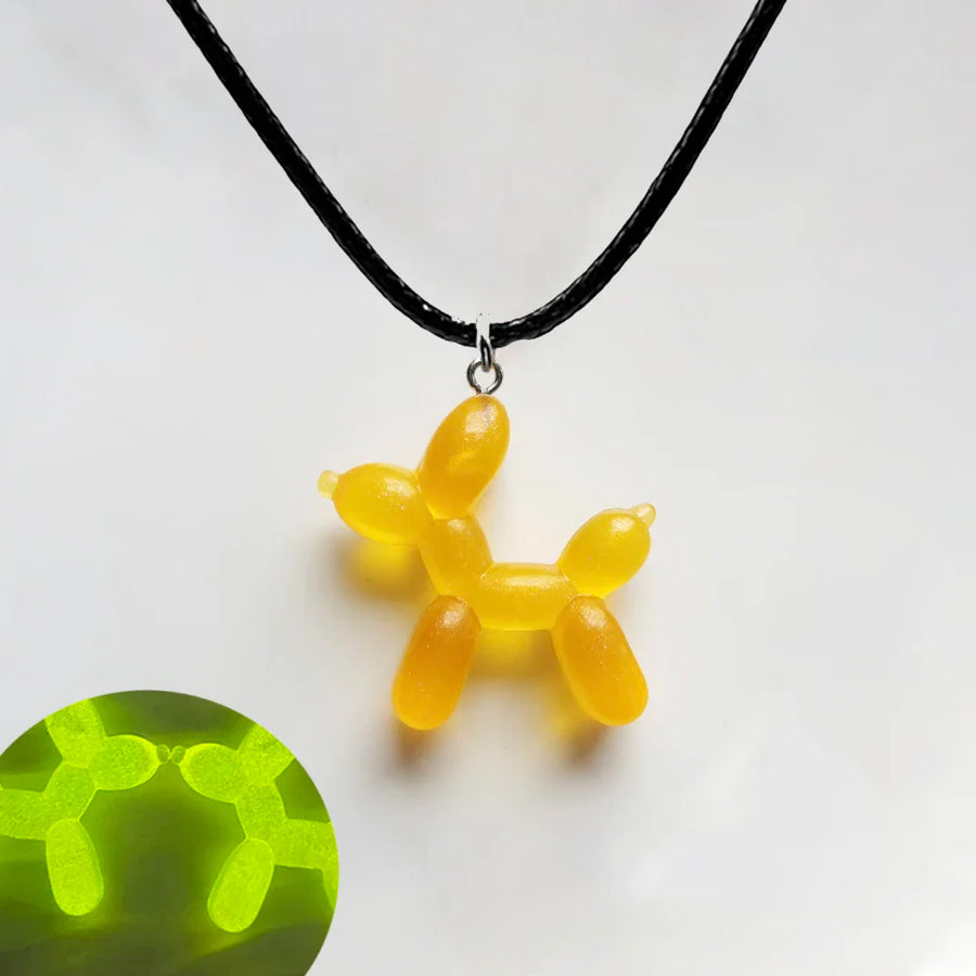 Glowing Captured Spooky Ghost Bottle Necklace - Image 6