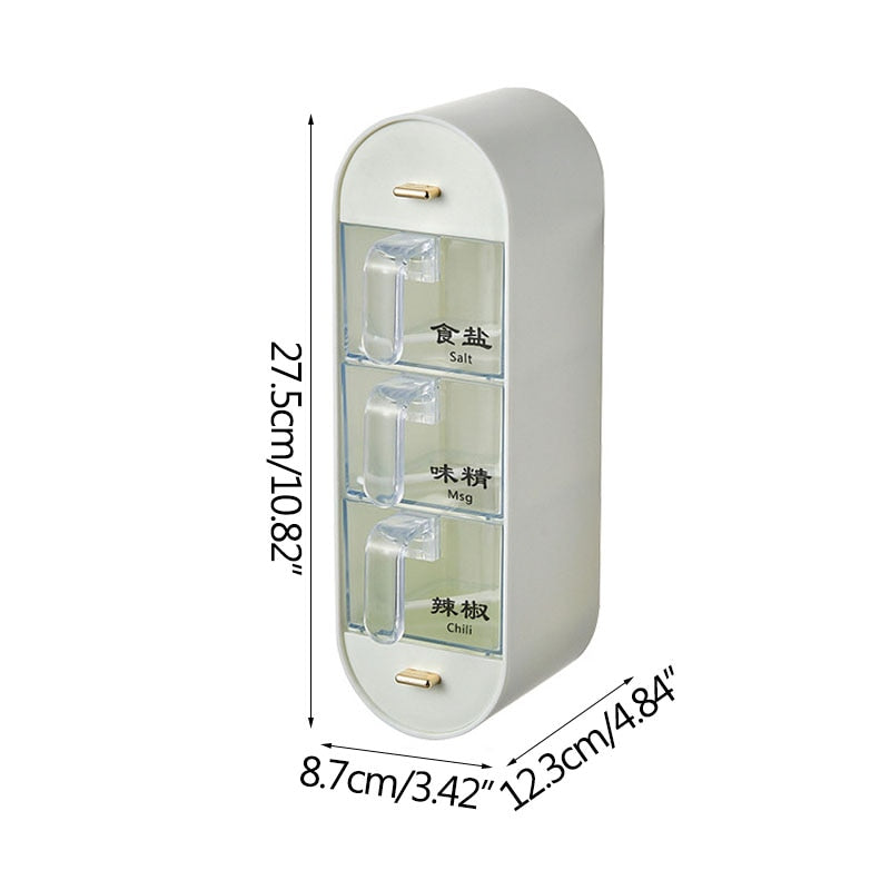 Kitchen Organizer Wall-Mounted Seasoning Station - Image 5