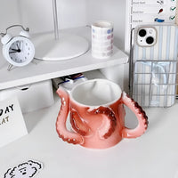 Octopus Tentacle Ceramic Coffee Mug - Image 4