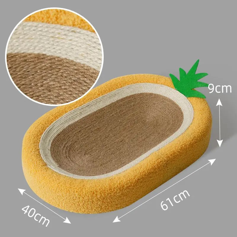Cat Scratch Nest Oval Bed - Image 8