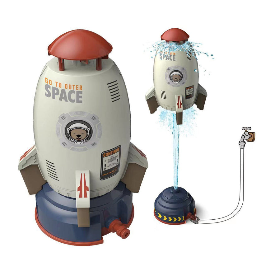 Water Spray Space Rocket Launcher Kids Toy - Image 3