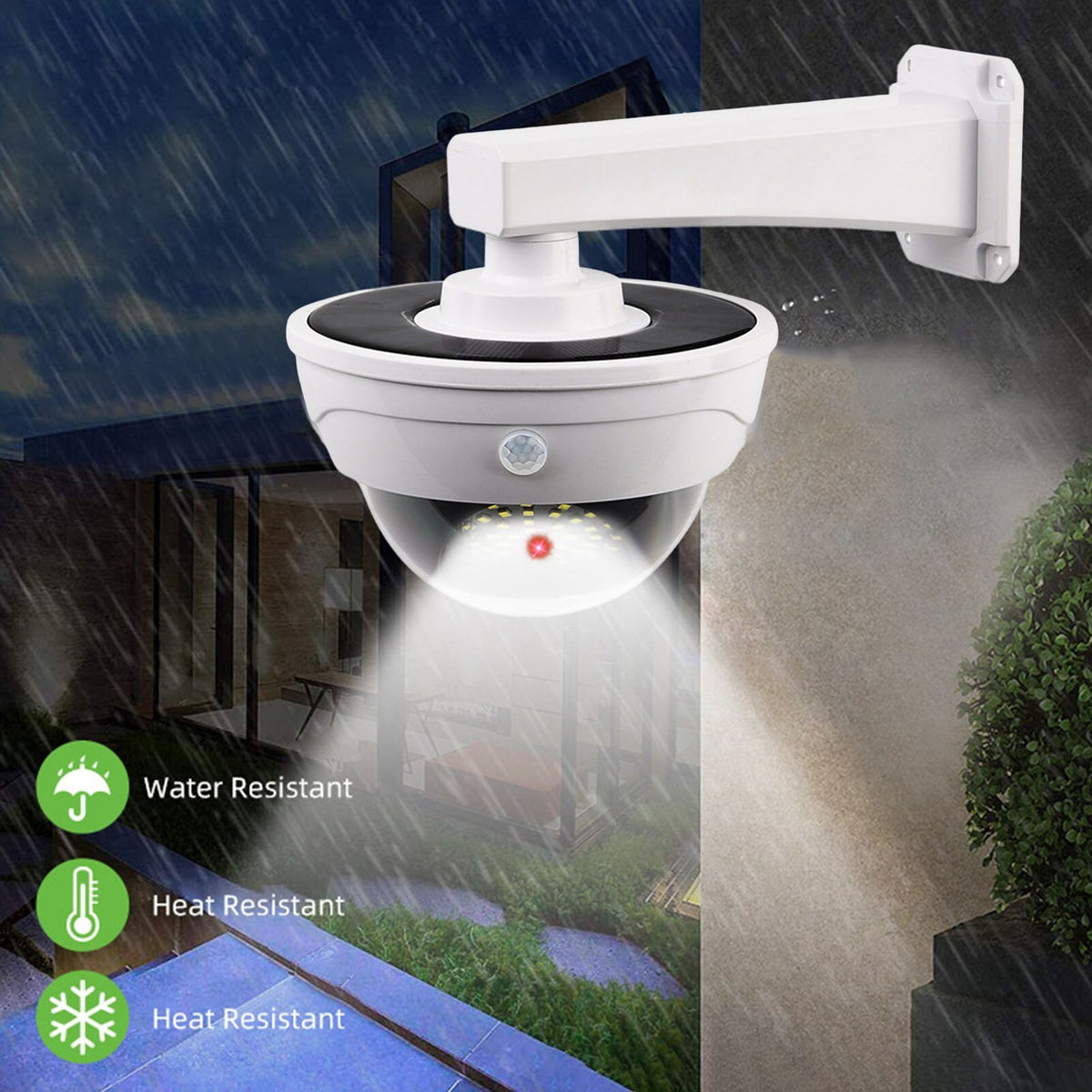 Outdoor Waterproof Solar Dummy Security Camera