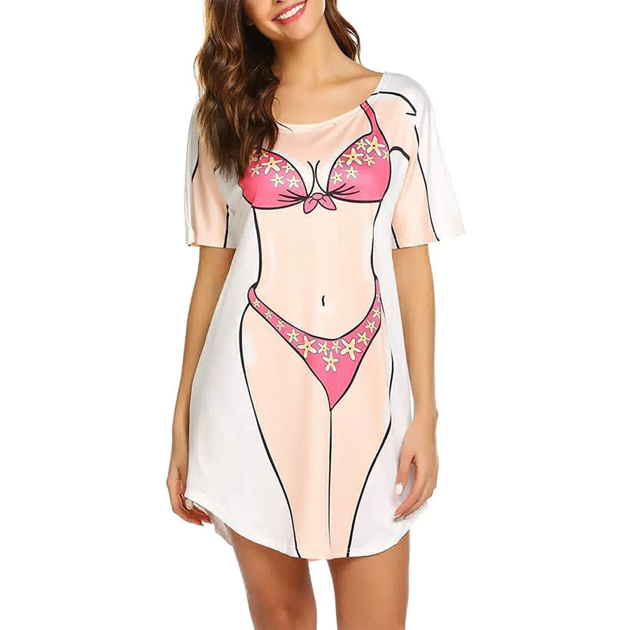Robe T-shirt Bikini Body Done