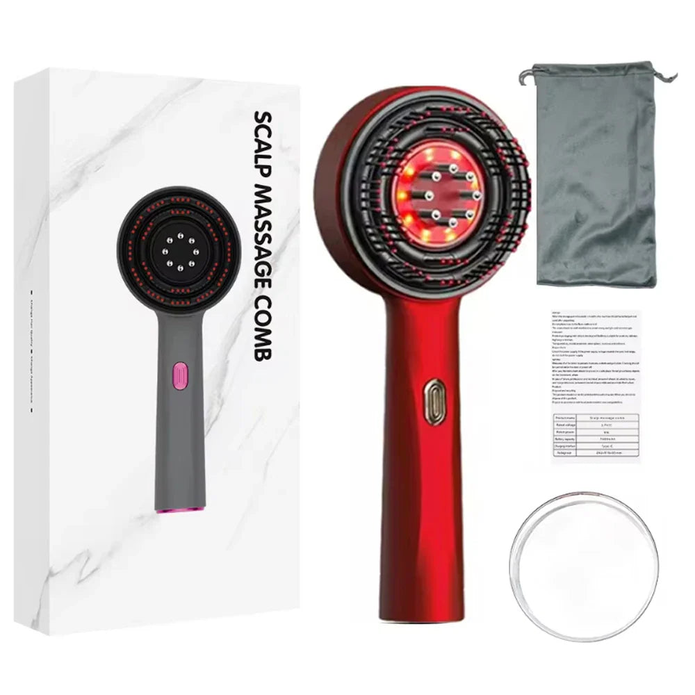 Red Light Revival Electric Scalp Massage Comb - Image 10