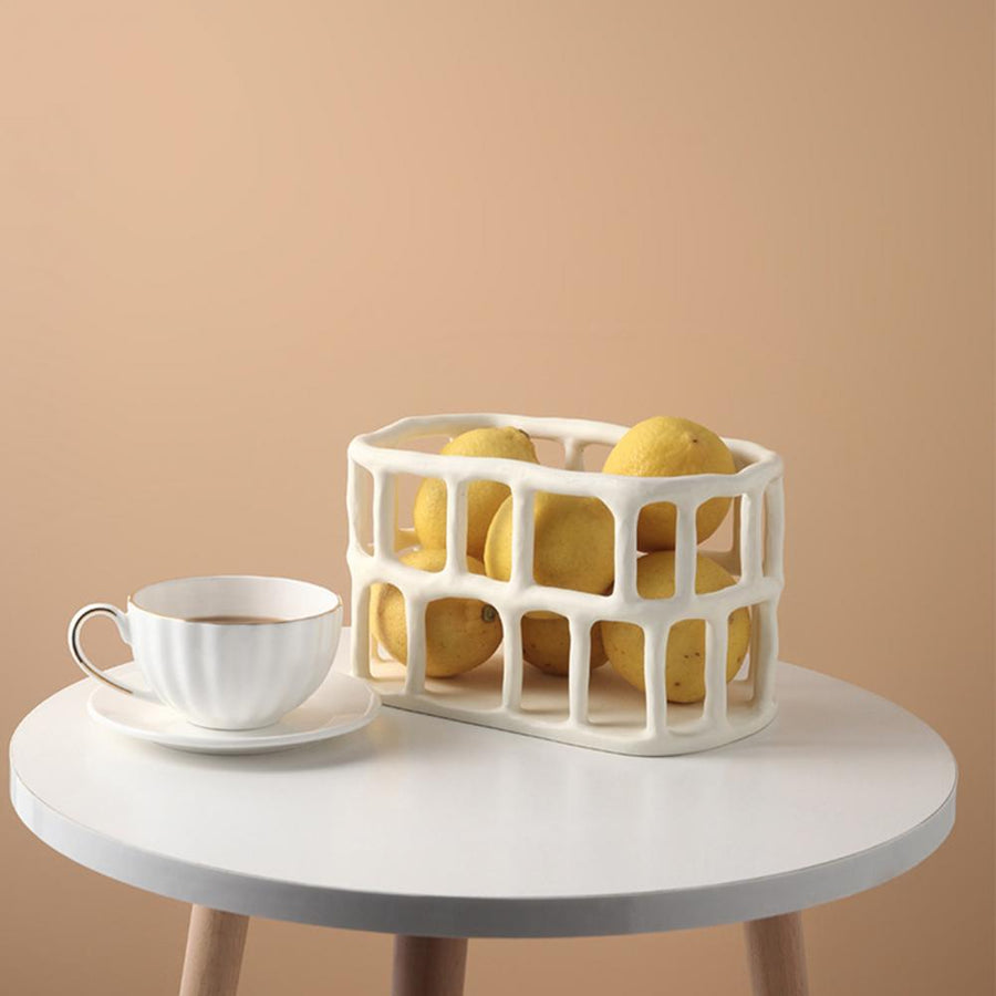 Nordic Creative Resin Hollow Fruit Trays - Image 4