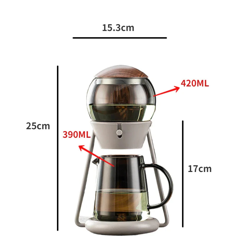 Lazy Brew Spherical Teapot Set - Image 7