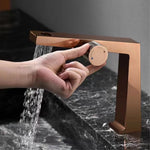 Elegant Touch Single Dual Control Bathroom Faucet