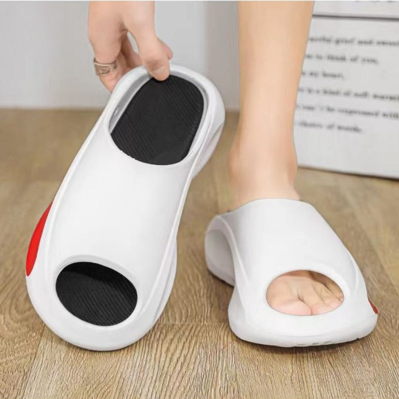 Hollow Out Futuristic Beach Slippers - Image 4