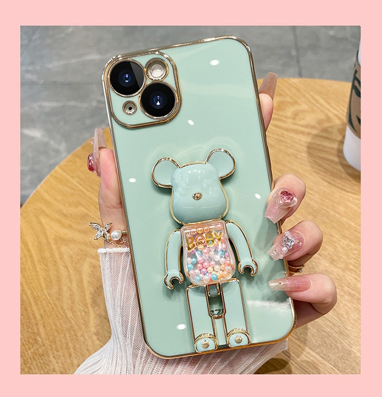Bear Lover Colorful 3D Doll Phone Case - Image 3