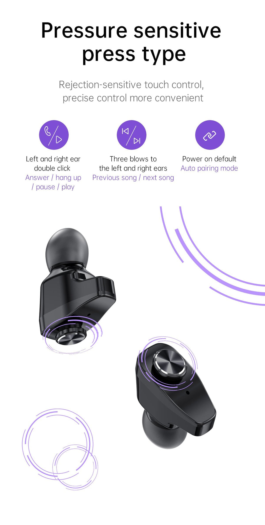 Classic Waterproof Built-in Earphone Smartwatch - Image 8