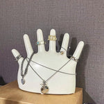 Six Fingers Decorative Jewelry Storage Organizer