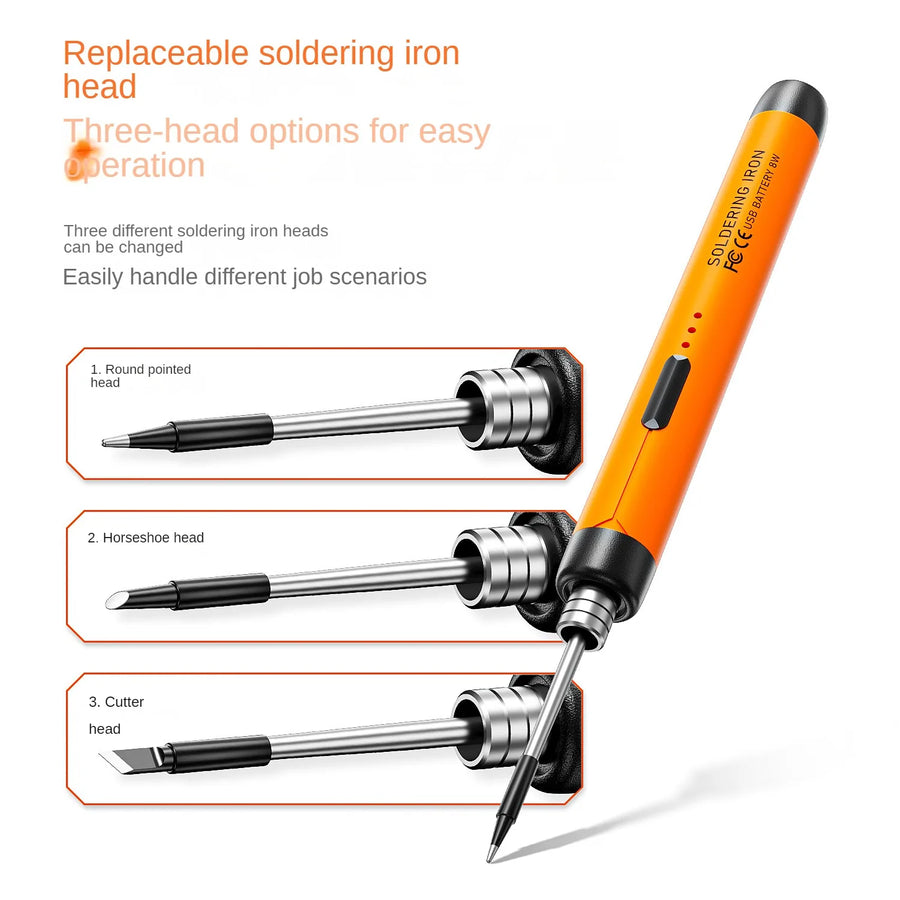 Portable USB Soldering DIY Iron Kit - Image 4