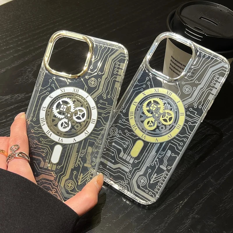 Machine Clock Magsafe iPhone Case - Image 4
