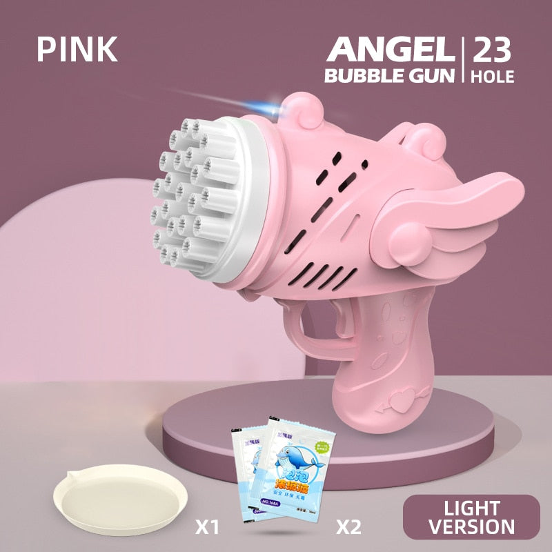 LED Light Dreamy Bubble Maker Gun - Image 7