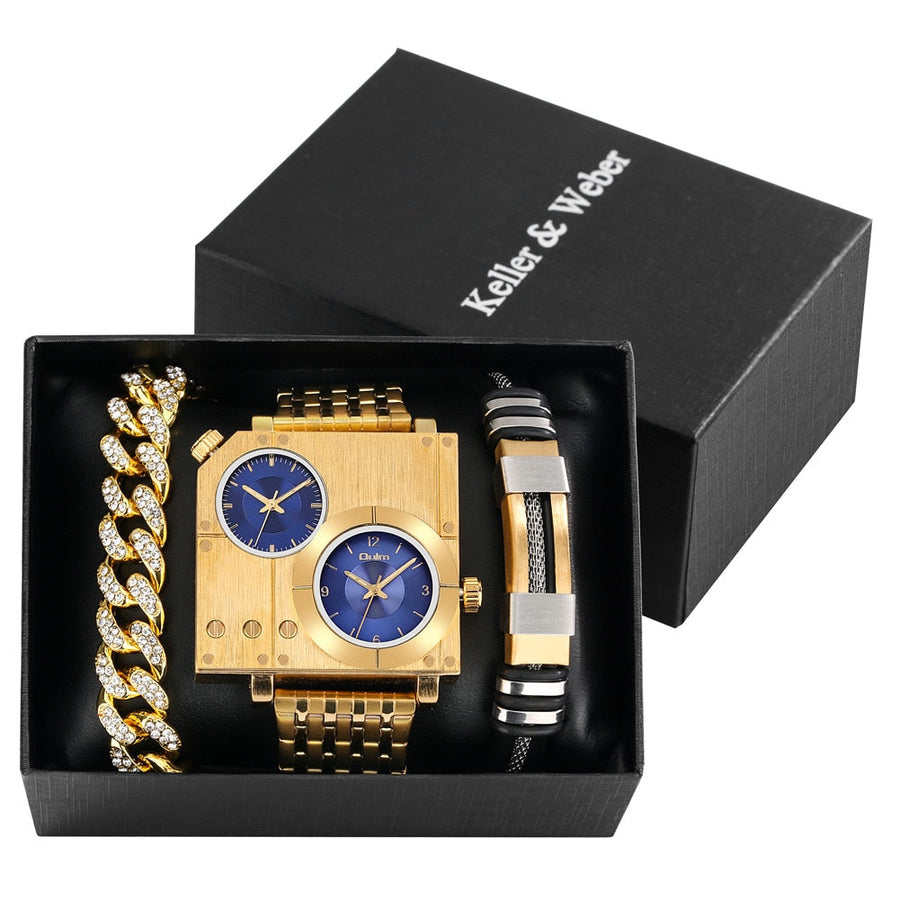 Ultimate Time Keeper Square Watch Gift Set - Image 4