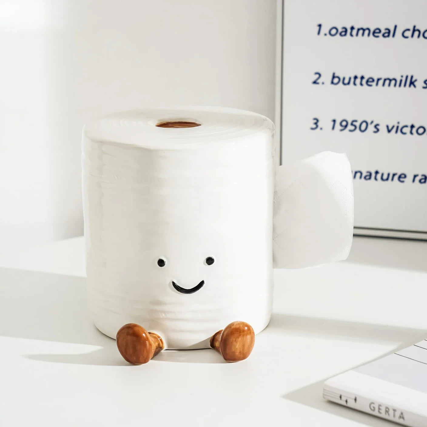 Smiley Toilet Paper Tissue Box - Image 3