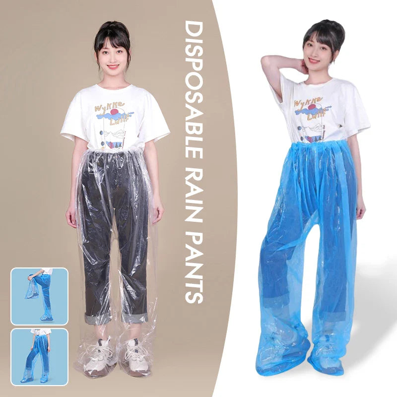 Waterproof Travel Ease Disposable Rain Pants - Image 7