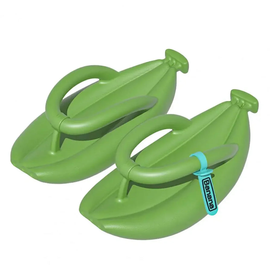 Second Banana Funny Plush House Slippers